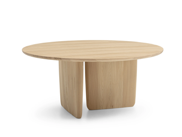 TOBI-ISHI - Round wooden table by B&B Italia - view 2